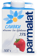 Сливки Parmalat Edge ультрапастеризованные 35% 0,5л