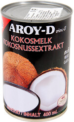 Молоко Aroy-D кокосовое 60%, 400мл