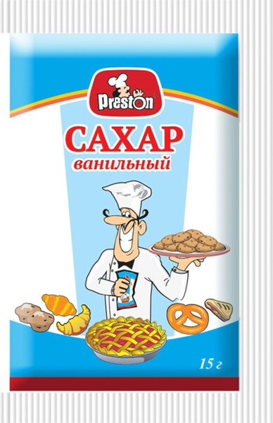 Сахар ванильный Preston, 15 г