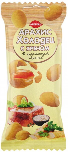 Арахис Мааг в хрустящей корочке со вкусом холодца с хреном 60 г
