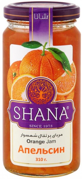Варенье Shana апельсин 310 г