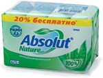 Мыло туалетное антибактериальное Absolut Nature алоэ, 300 г