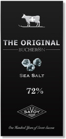 Шоколад горький с морской солью 100г