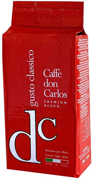 Кофе Carraro Don Carlos молотый 250 гр.