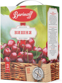 Напиток сокосодержащий Barinoff вишнёвый, 3 л