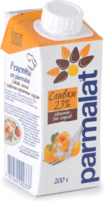 Сливки Parmalat для соуса стерилизованные 23% 0,2л