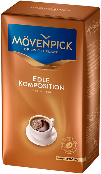 Кофе молотый Movenpick Edle Komposition 500 г (вакуумная упаковка)
