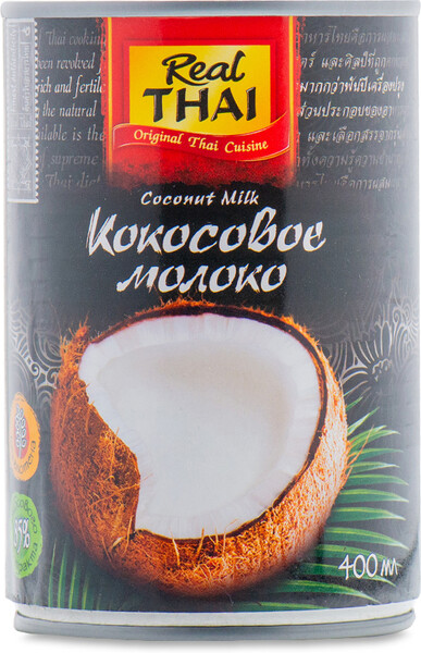 Молоко Real Thai кокосовое 400 мл