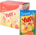 Напиток растворимый YUPI Ананас, 12 гр., флоу-пак