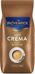 Кофе в зернах Caffe Crema, Movenpick, 1 кг., пакет