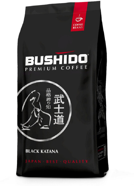 Black Katana кофе в зернах, 227 г