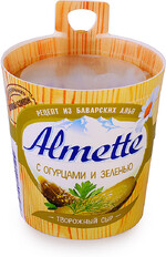 Сыр Almette творожный с огурцами и зеленью 150г
