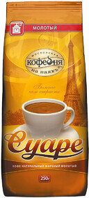 Кофе молотый СУАРЕ, в пакете 250 гр