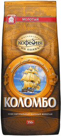Московская кофейня на паяхъ Коломбо кофе молотый, 250 г