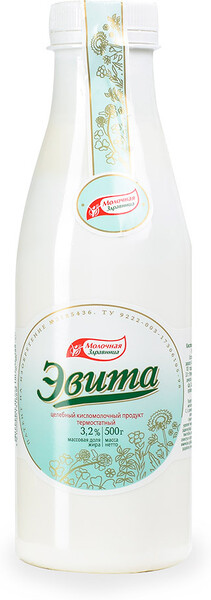 Кисломолочный продукт 3.2%, «Эвита», 500 г, Россия