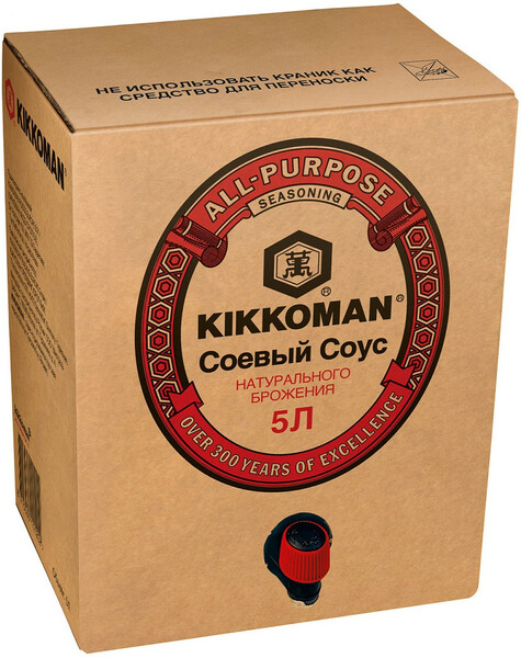 Соевый соус KIKKOMAN, 5 л