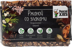 Хлеб бездрожжевой заварной подовый Рижский хлеб, 370г