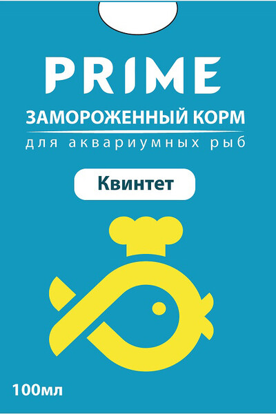 Корм для рыб PRIME Квинтет в блистере 100мл