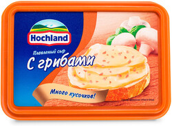 Сыр плавленый Hochland с грибами 55% 200 г