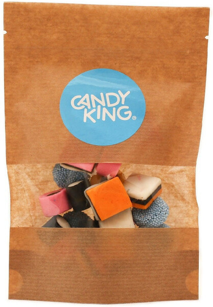 Английская лакрица ассорти конфет желейных с фруктовым вкусом, 100г