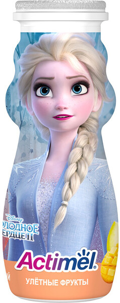 Напиток кисломолочный Actimel Kids Улетные фрукты 2.5% 100 г  Холодное сердце
