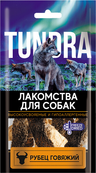 Лакомство для собак Tundra Рубец говяжий