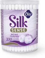 Ватные палочки Ola! Silk Sense 100 шт, стакан