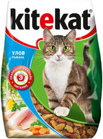 Корм для кошек KITEKAT Улов рыбака сух. 15кг