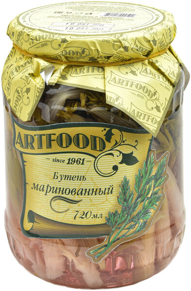 Бутень маринованный 720г.