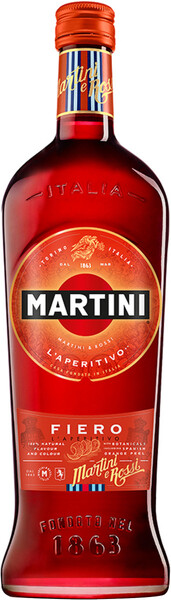 Напиток ароматизированный Мартини Фиеро Вермут красный сладкий 0,75л