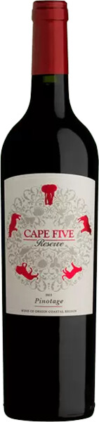 Вино Cape Five Pinotage Reserve, 0.75 л