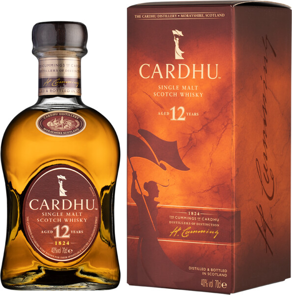 Виски Cardhu, 12 летней выдержки, 0.7 л