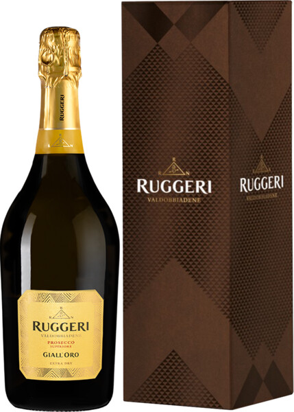 Ruggeri, Prosecco Valdobbiadene Giall'Oro DOCG, gift box