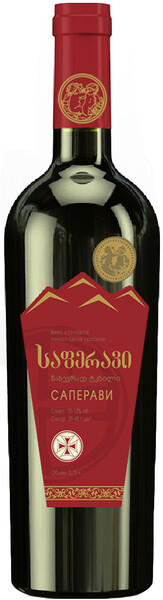 Вино Саперави кр.п/сл