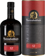 Виски Bunnahabhain Islay Single Malt Scotch Whisky 12 y.o. (gift box) 0.7л