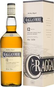 Виски Cragganmore 12 YO 0.75 л в коробке