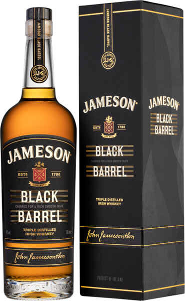 Виски Jameson Black barrel Ирландия, 3 Y.O., 0,7 л