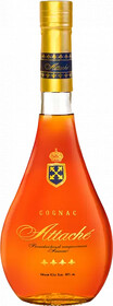 Коньяк Cognac Attache 4 years, 0.5 л
