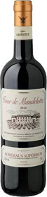 Вино Tour de Mandelotte Bordeaux Supérieur AOC, 0.75 л