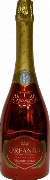 Игристое вино Шампанское Российское Oreanda Chardonnay, 0.75 л
