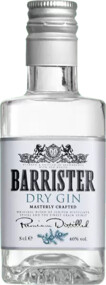 Джин Barrister Dry Gin, 0.05 л