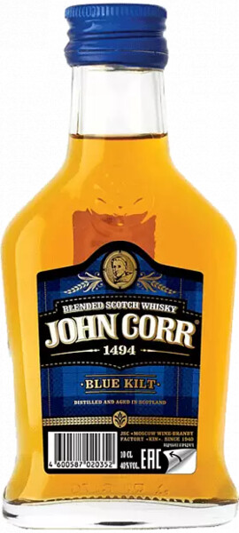 Виски John Corr Blue Kilt, 0.1 л
