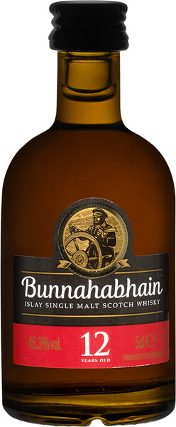 Виски Bunnahabhain Aged 12 Years, Bunnahabhain, 0.05 л.