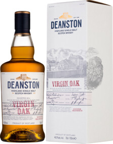 Виски DEANSTON Virgin OAK в подарочной упаковке Великобритания, 0,7 л