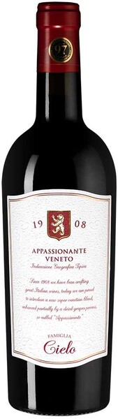 Вино Appassionatamente, Cielo, 2017 г.