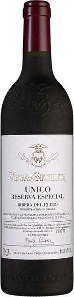 Вино Vega Sicilia Unico Reserva Especial, Bodegas Vega Sicilia