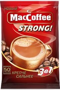 Кофе 3 в 1 MacCoffe Strong (крепкий) 16 гр. х 50 пак. (10) ЖЦ