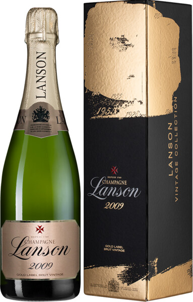 Шампанское Lanson Gold Label Brut Vintage, 2008 г.