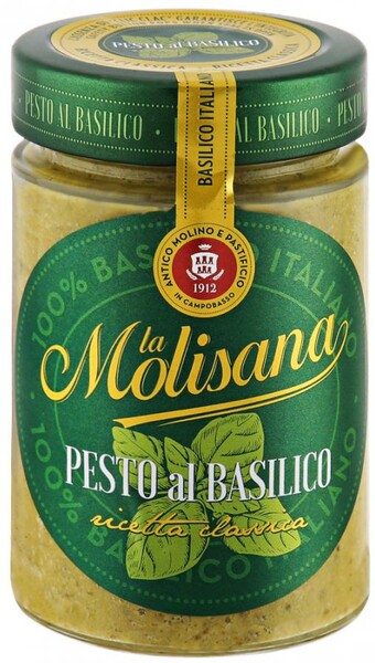 Соус La Molisana Pesto al Basilico Песто с базиликом 190 г