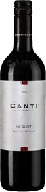 Вино Canti Merlot красное полусухое 11.5% 0.75л